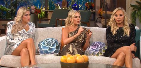 Gina Kirschenheiter Tamra Judge And Shannon Beador On The Couch The