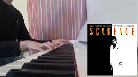 Scarface Push It To The Limits Piano Youtube