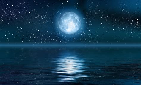 Free Download Moon And Stars Background Brilliant Are The Stars
