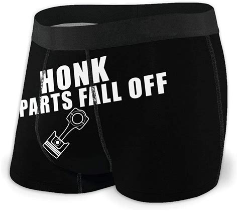 Honk If Parts Fall Off Mens Underwear Breathable Boxer Brief Soft