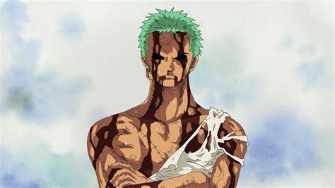 Download One Piece Zoro 4k After Fight Wallpaper
