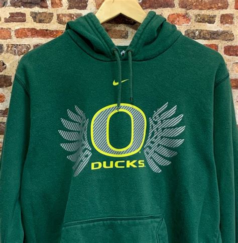 Vintage Oregon Ducks Mens Xl Hoodie Sweatshirt Made By Nike Etsy