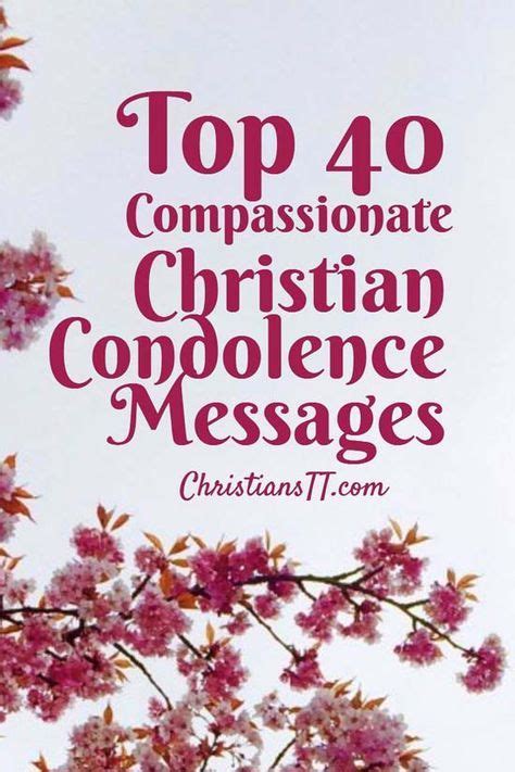 Top 40 Christian Condolence Messages Condolence Messages Sympathy