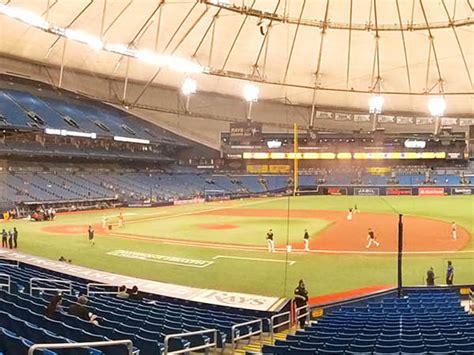 Tropicana Field Seating Chart With Row Letters Two Birds Home