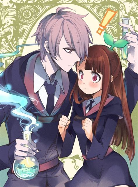 Fem Suzi And Akko Anime Oc Fanarts Anime Kawaii Anime Manga Anime