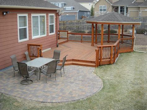 Deck And Patio Combinations Decktec Outdoor Designs
