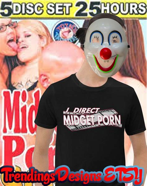 Funny Midget Porn Tshirt Porn Director Sex Joke Shirt I Love Midgets Ebay