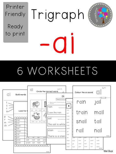 ️free Printable Ai Phonics Worksheets Free Download