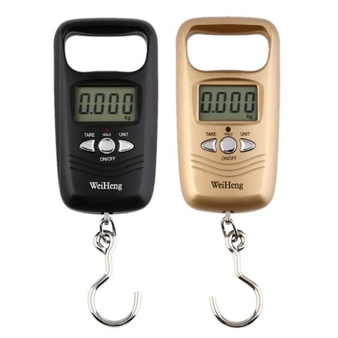 Ftbtoc Electronic Weight Scales Mini Hanging Scale Pocket Portable 50kg