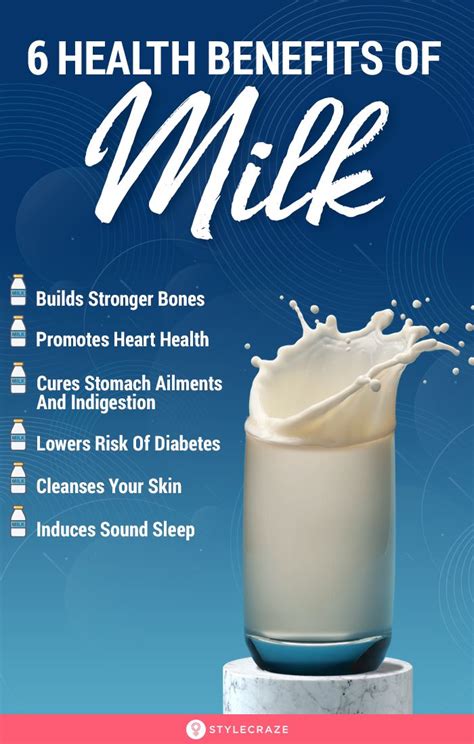 6 Important Benefits Of Milk Nutrition And Side Effects Milk