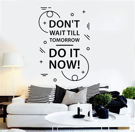 Vinyl Wall Decal Motivation Quote Inspire Room Stickers Mural Ig4348