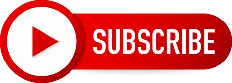 84 Subscribe Button Png  Transparent Download 4kpng
