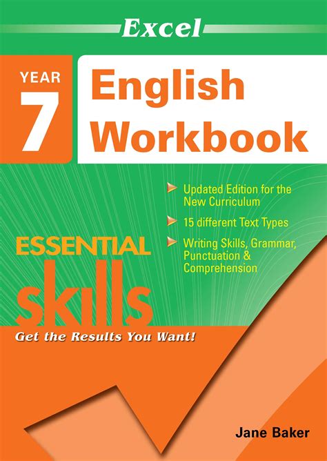 Pascal Press Excel Essential Skills: English Workbook Year 7 - The ...