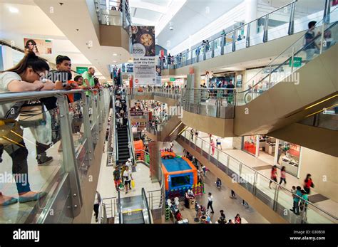 Sm Mall Interior Reclamation Area Cebu City Philippines Stock Photo