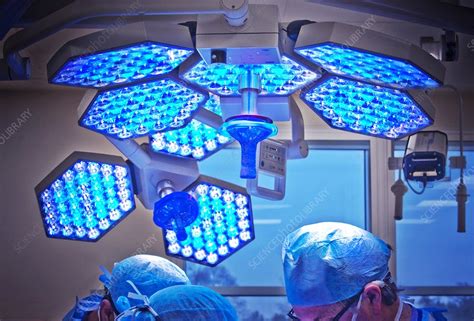 Cool Surgical Lighting Stock Image C0090578 Science Photo Library