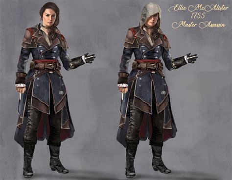 Artstation Ellie Mcalister Master Assassin Assassin Concept Oc