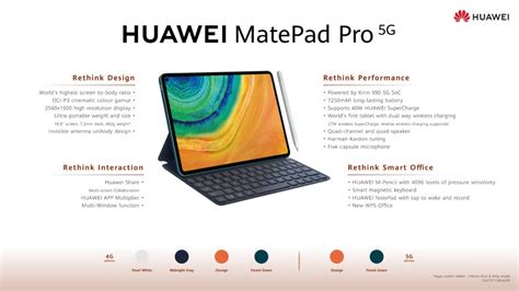 By continuing to browse our site you accept our cookie policy. Huawei's Latest MatePad Pro 5G Is Powered by Kirin 990 5G ...