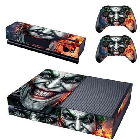 The Joker Console Skin 2 X Controller Stickers Decal For Xbox One