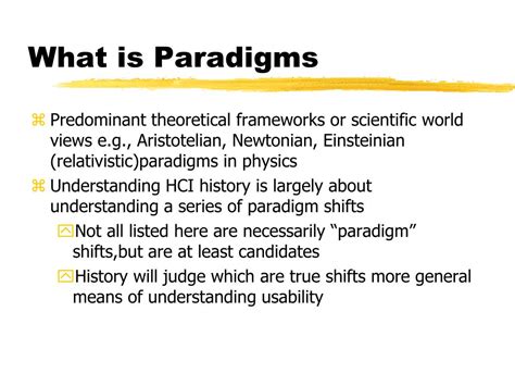 What Is A Paradigm Ppt