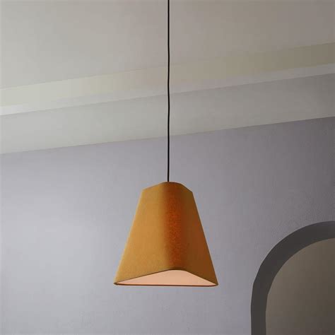 Infuse effortless style with pendant lightings including luxurious ceiling styles for your home. Fabric Geo Shade Ceiling Lamp - Small | west elm UK