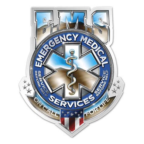 Ems Badge Of Honor Decal Military Republic