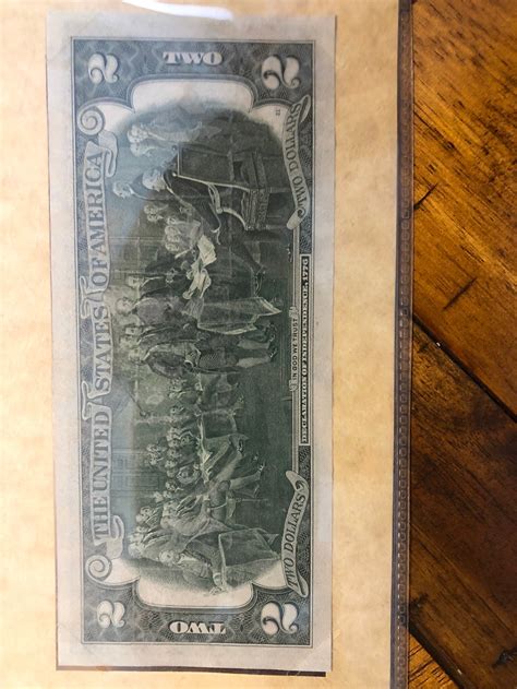 Rare Bicentennial 1976 Two Dollar Bill Etsy