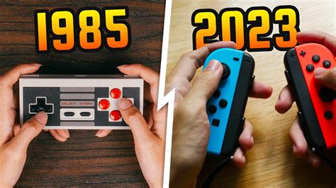 Evolution Of Nintendo Controllers Animation Youtube