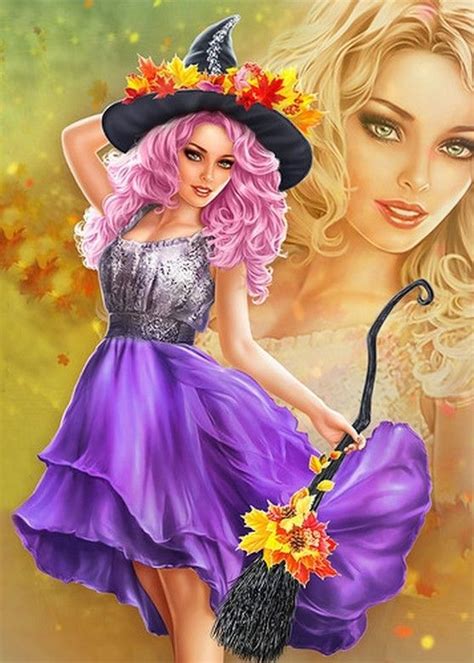 Halloween 2 Halloween 2 Rose Fantasy Art Witch Aurora Sleeping Beauty Creations Disney