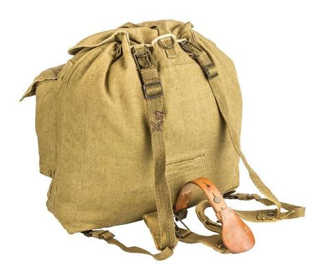 Original Czech Army Vintage Rucksack With Y Straps Suspenders Etsy