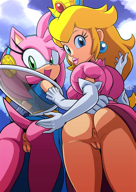 Post Amy Rose Crossover Mario Sonic At The Olympic Games Nimue Princess Peach