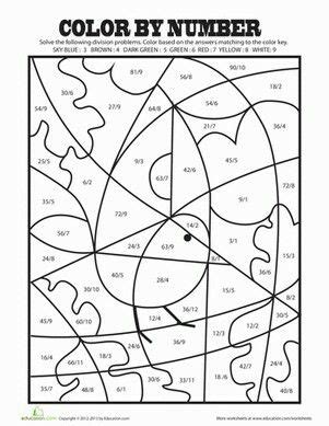 3rd grade through 5th grade. Pin by Lavaladez on Math Game | Division worksheets, Math ...