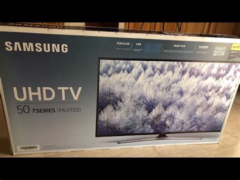 Телевизор samsung ue50au8000 50 дюймов серия 8 smart tv uhd. Unboxing samsung uhd tv 50' 7 series | Daikhlo