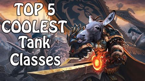 Top 5 Coolest Mmorpg Tank Classes Youtube