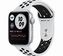 Buy APPLE Watch SE - Silver with Pure Platinum & Black Nike Sports Band ...
