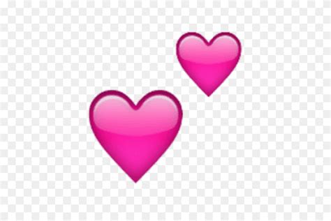 Ios Emoji Two Hearts Png Emoji Iphone Png Stunning Free Transparent