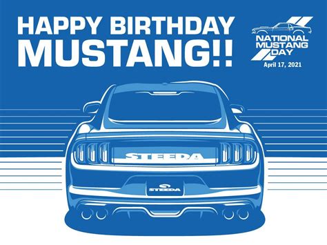 Happy Birthday To The Mustang Todays Nationalmustangday Has Our