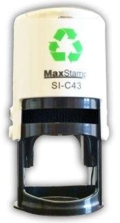 MaxStamp SI C43 Self Inking Stamp 41mm Maxum C43 MC43