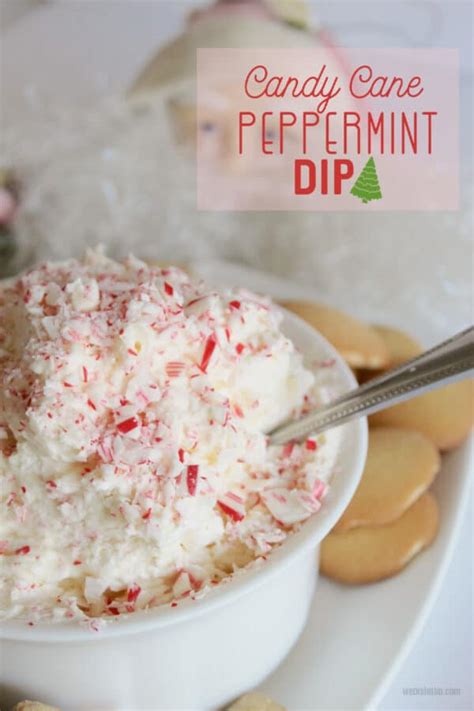 Peppermint Candy Cane Dip We Dish It Up Peppermint Candy Cane Dip
