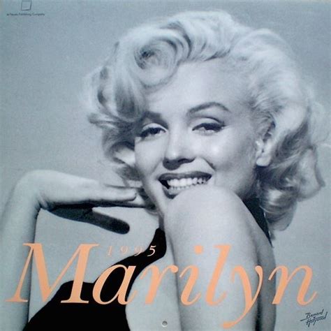Marilyn Monroe Calendar 1995 Bruno Bernard Of Hollywood Publicity Photo