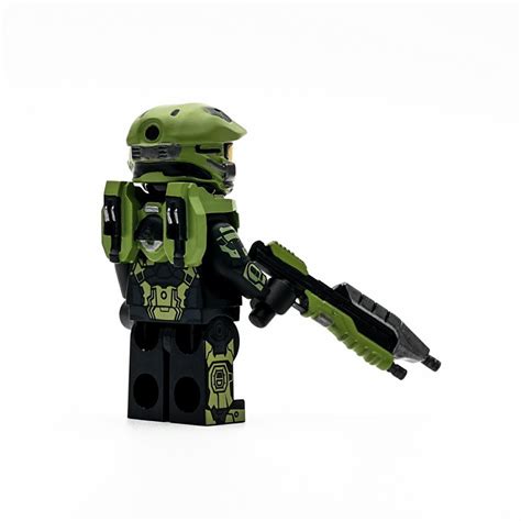 Custom Lego Minifigure Halo Master Chief Loot A Brick