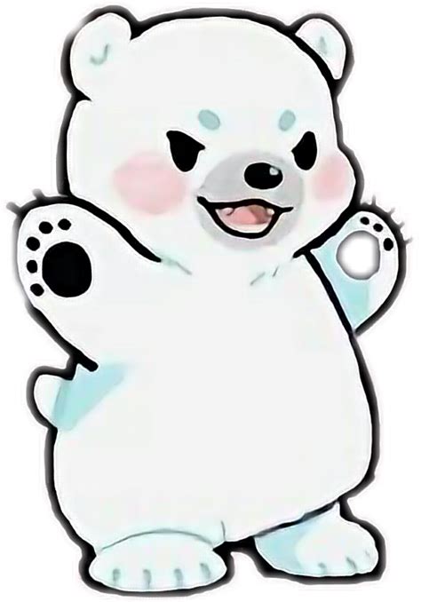 Kawaii Clipart Polar Bear Kawaii Polar Bear Transparent Free For