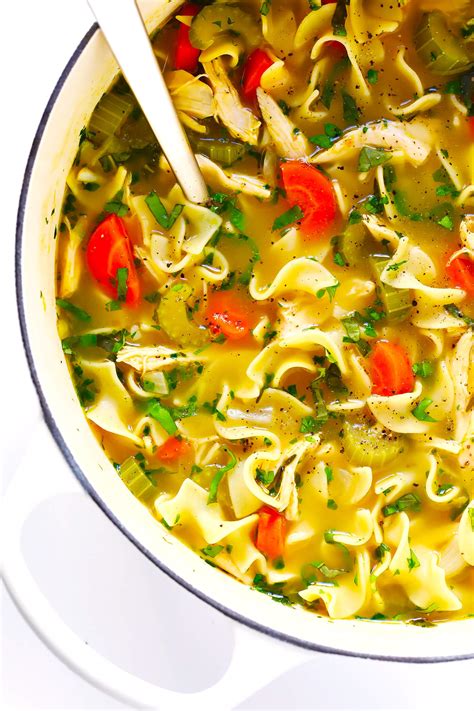 I always say it, but soup is hands down my favorite thing to make. Herb-Loaded Chicken Noodle Soup | Gimme Some Oven