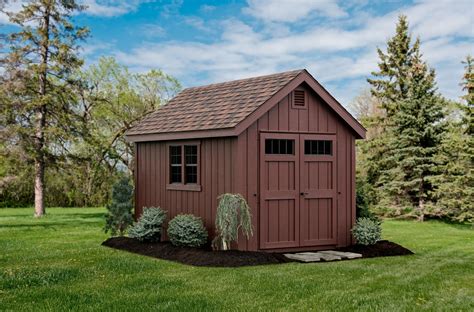 Shed Classic Brown 8x12 The Shed Haus