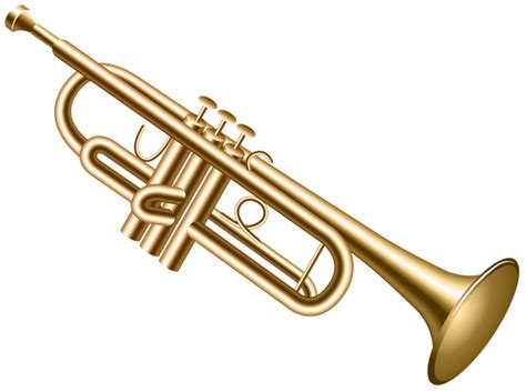 Download Golden Trumpet With Music Notes In Background For Free Artofit