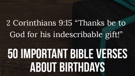 Epic Bible Verses About Birthdays Happy Birthday Verses