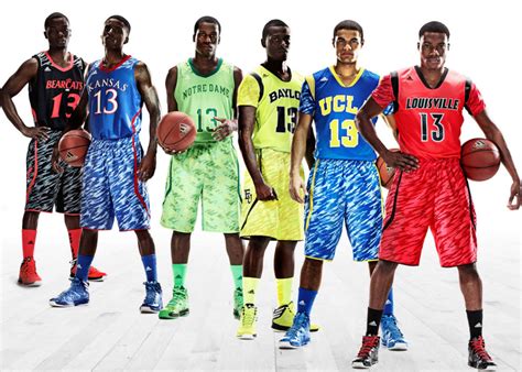 Adidas Unveils Adizero Ncaa Basketball Uniforms For Six Teams Sole