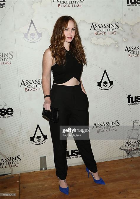 Actress Camryn Grimes Attends The Launch Party For Assassins Creed