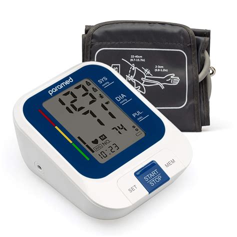 Paramed Blood Pressure Monitor Automatic Upper Arm Bp Machine With