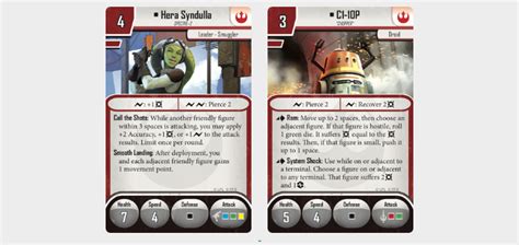 Star Wars Imperial Assault Hera Syndulla And C1 10p At Mepel