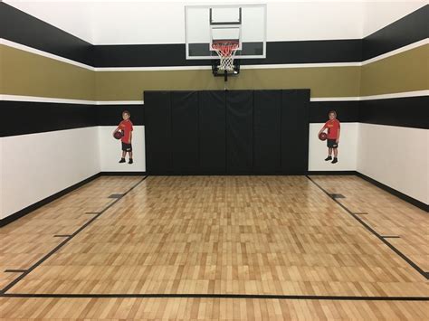 Indoor Home Gyms And Courts Athletic Surfaces Millz House